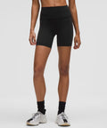 Wunder Train High-Rise Short 6" Black