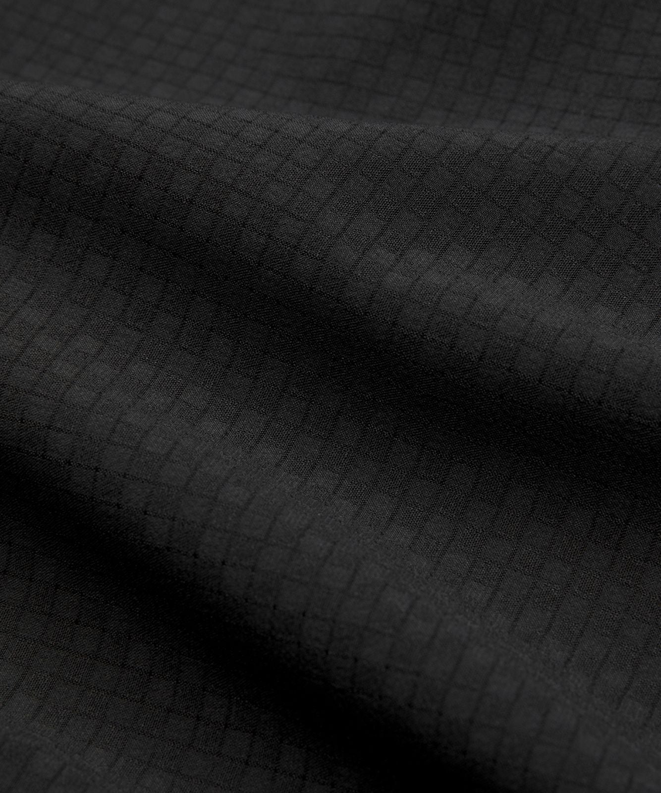Textured Mesh High-Rise Running Short 2.5" Black