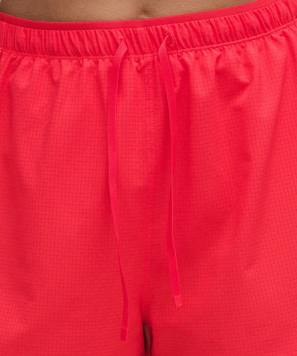 Textured Mesh High-Rise Running Short 2.5" Star Burst Tone