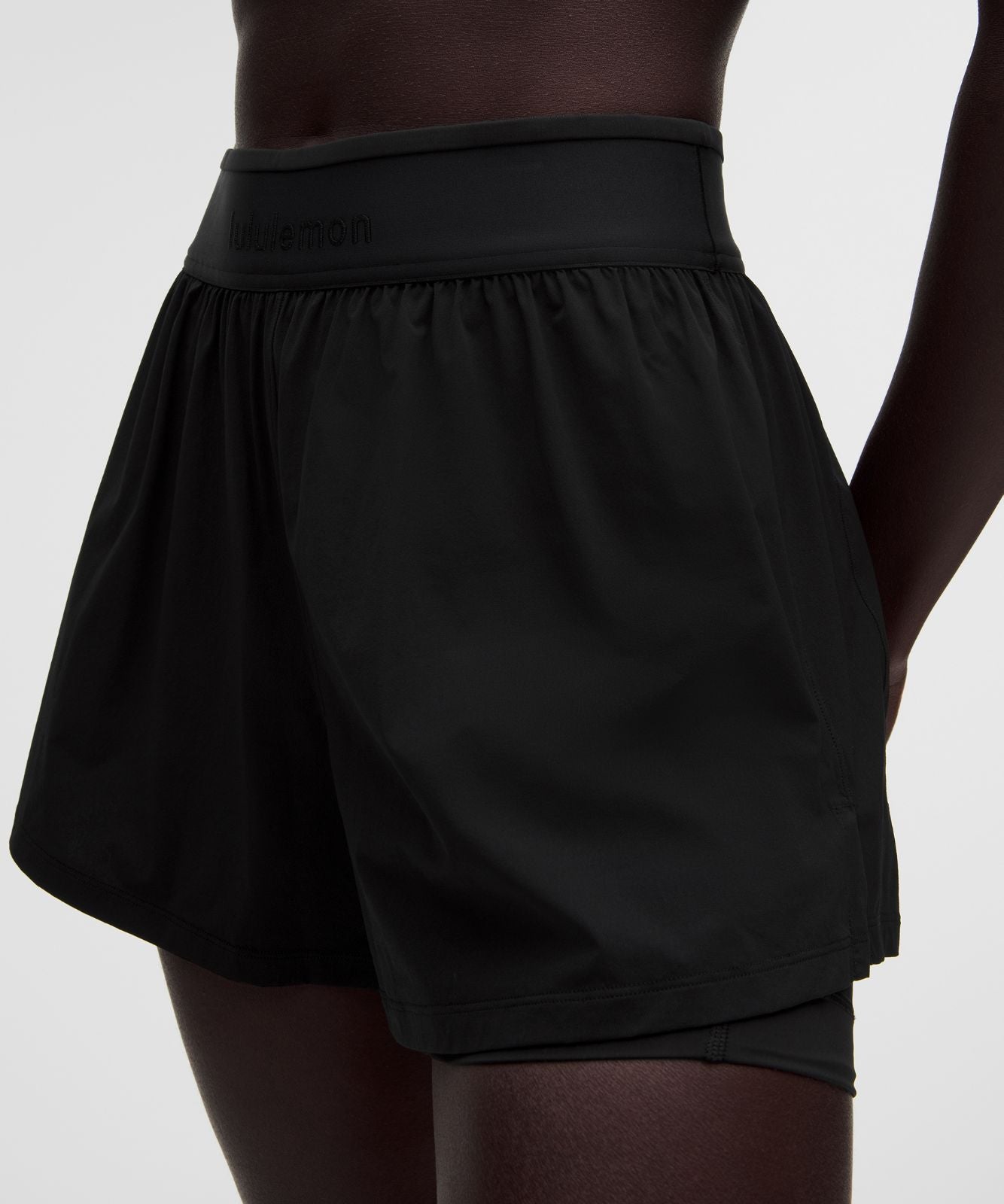 License to Train Super-High-Rise 2-in-1 Short Black