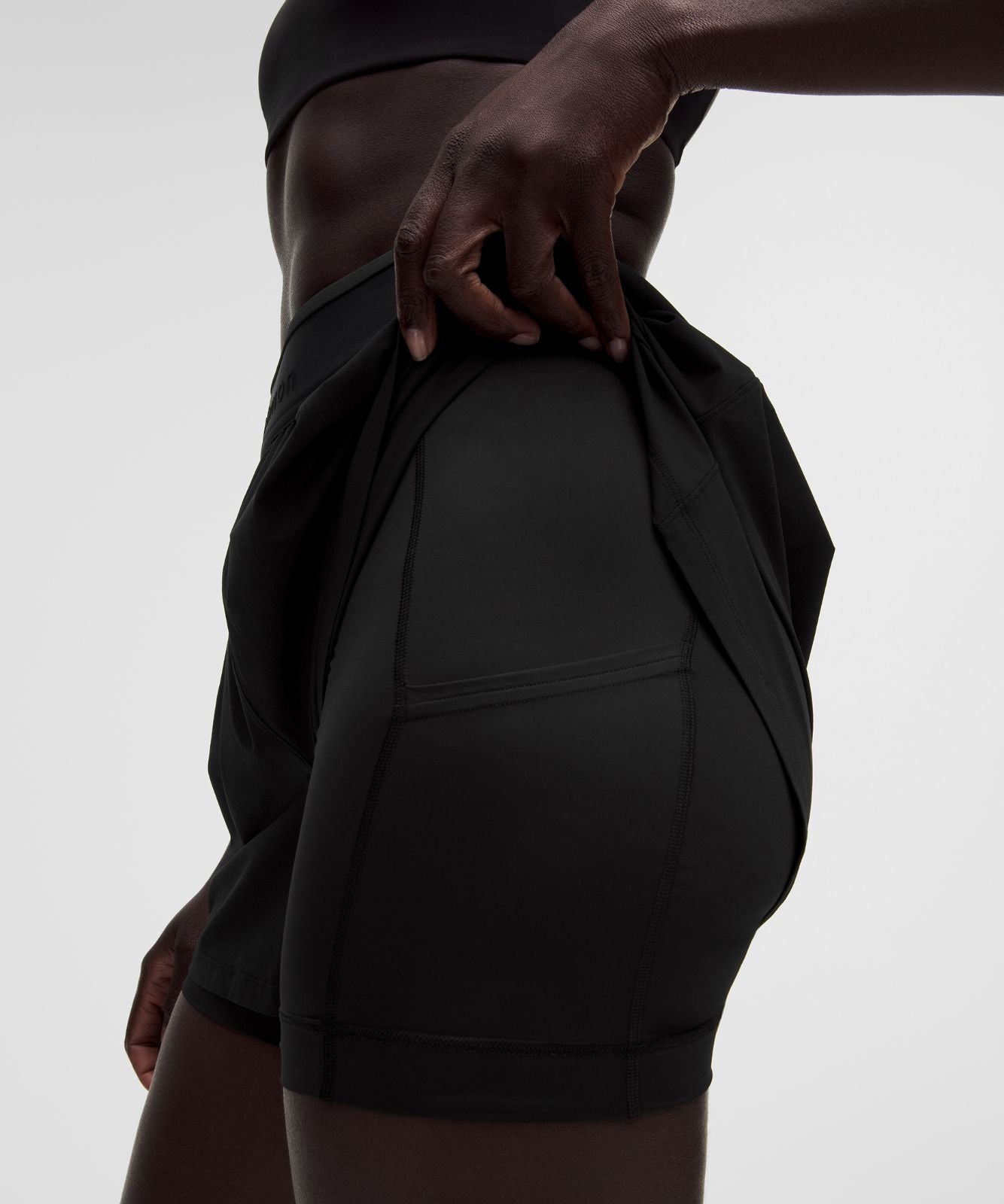 License to Train Super-High-Rise 2-in-1 Short Black