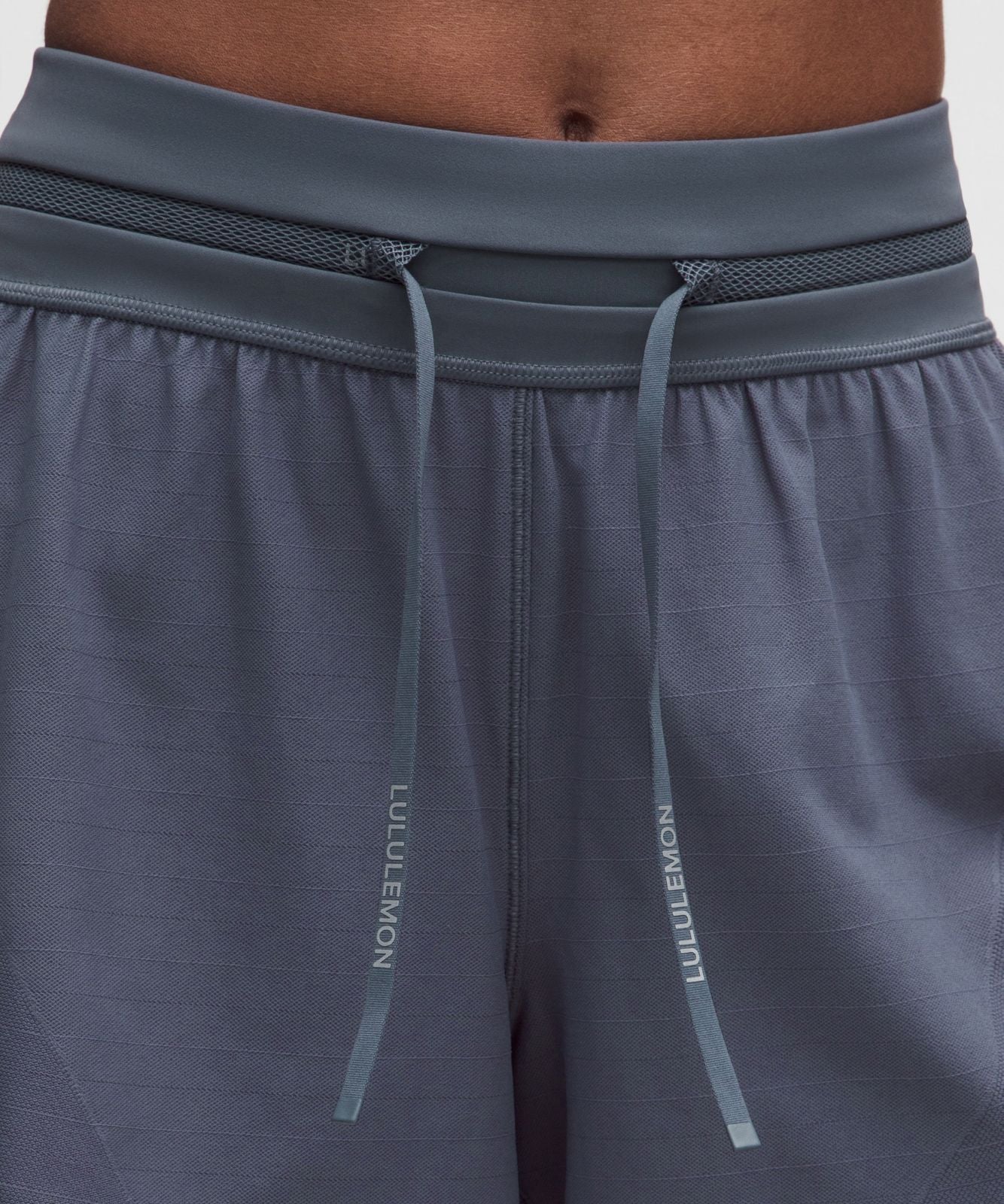 Fast and Free Airflow Mid-Rise Running Short 3” Dusty Diamond/Light Ivory/Black