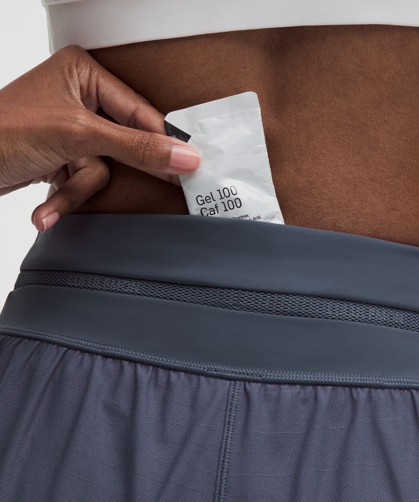 Fast and Free Airflow Mid-Rise Running Short 3” Dusty Diamond/Light Ivory/Black