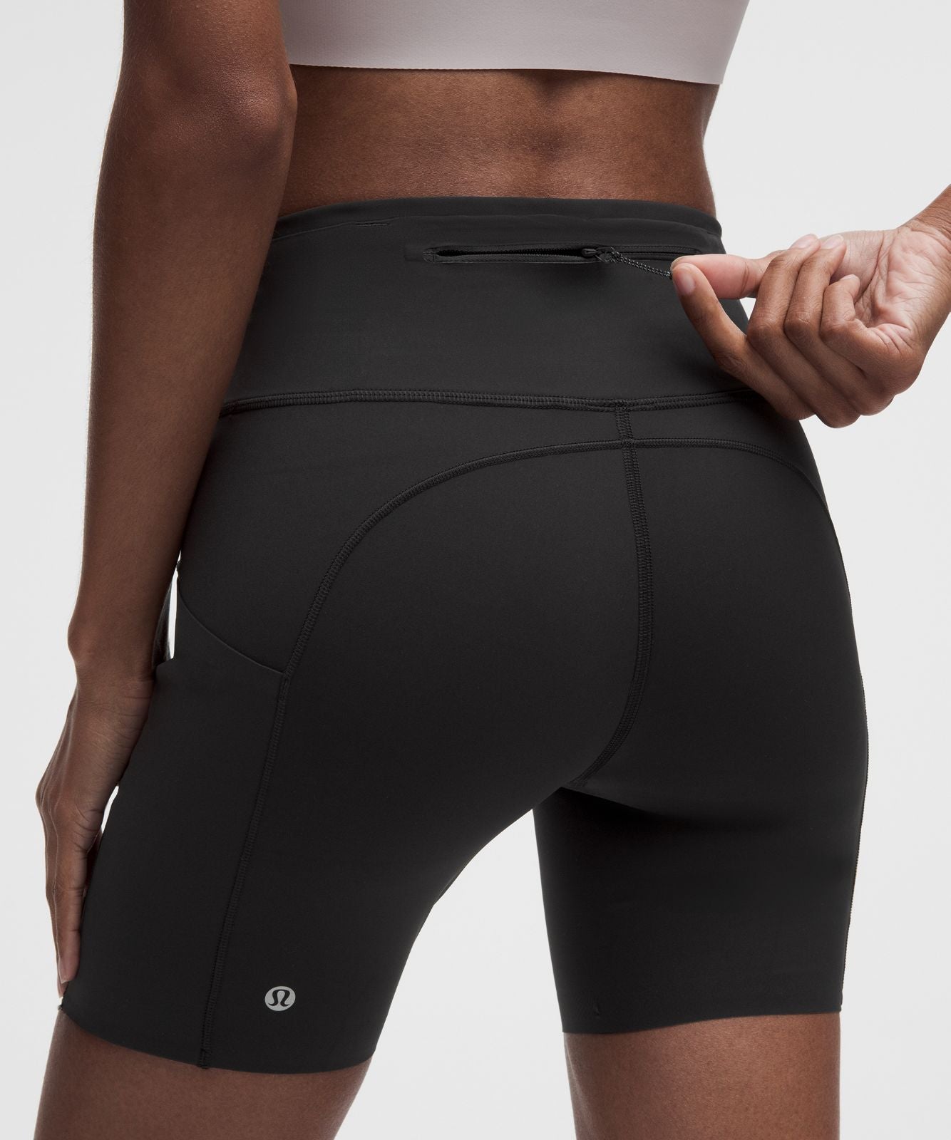 Fast and Free 6-Pocket High-Rise Short 6" *Updated Design Black