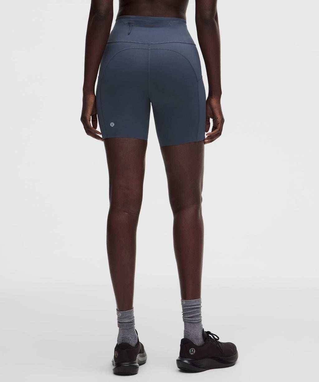 Fast and Free 6-Pocket High-Rise Short 6" *Updated Design Dusty Diamond