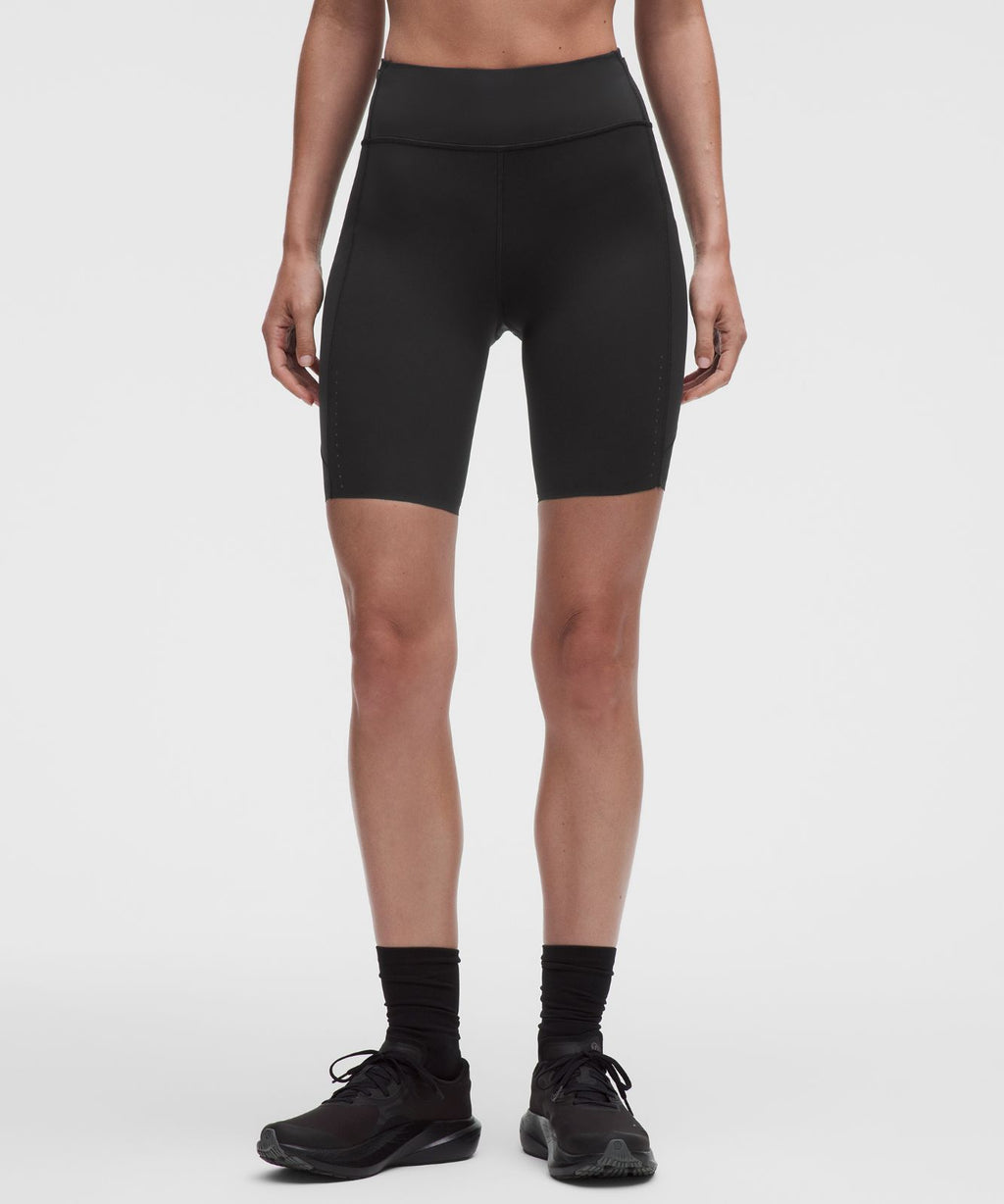 Fast and Free 6-Pocket High-Rise Short 8" *Updated Design Black