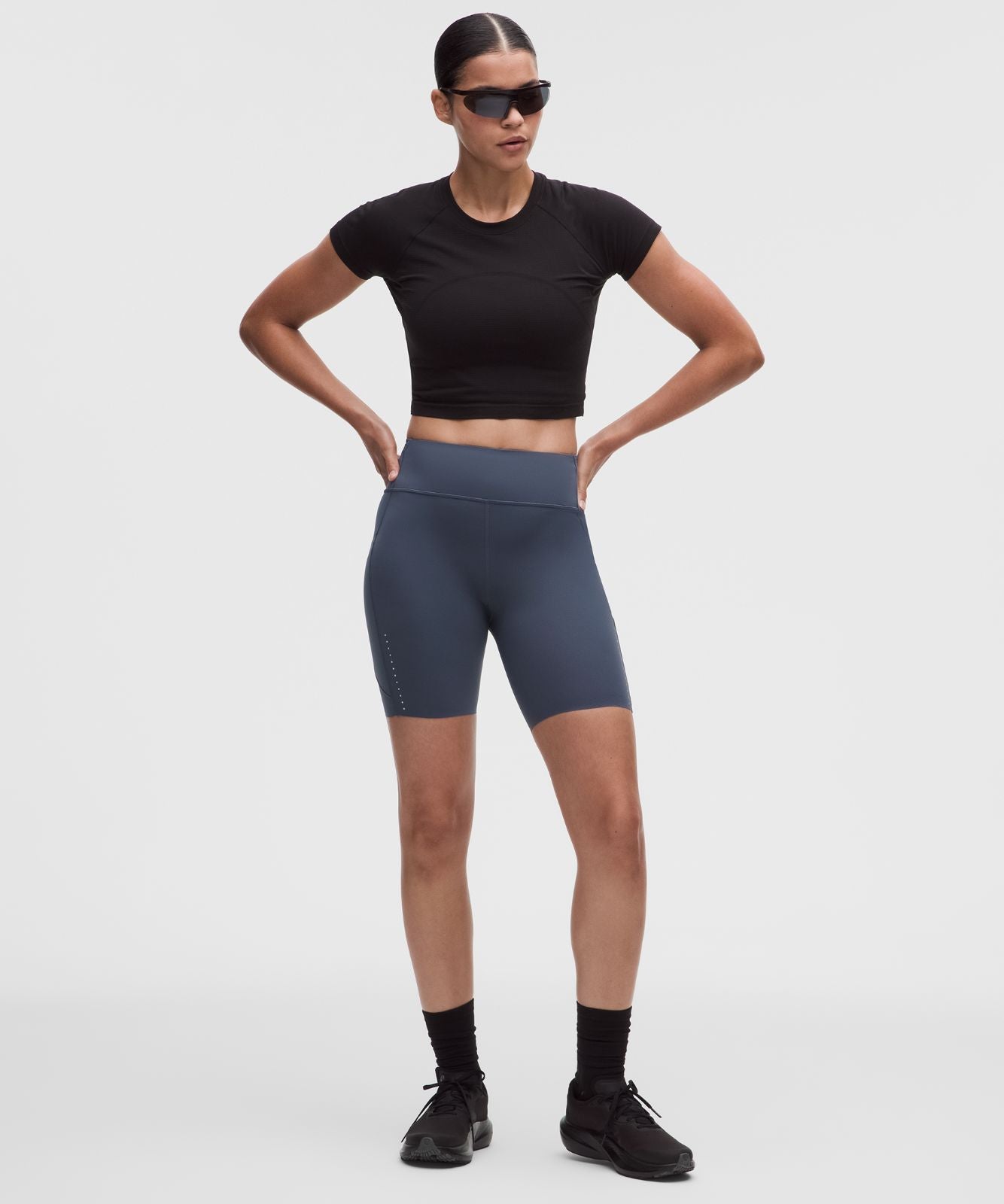 Fast and Free 6-Pocket High-Rise Short 8" *Updated Design Dusty Diamond