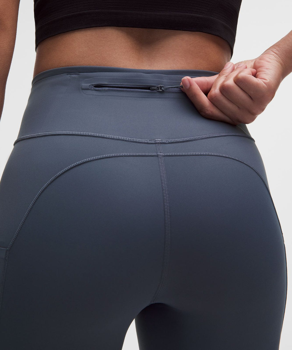 Fast and Free 6-Pocket High-Rise Short 8" *Updated Design Dusty Diamond