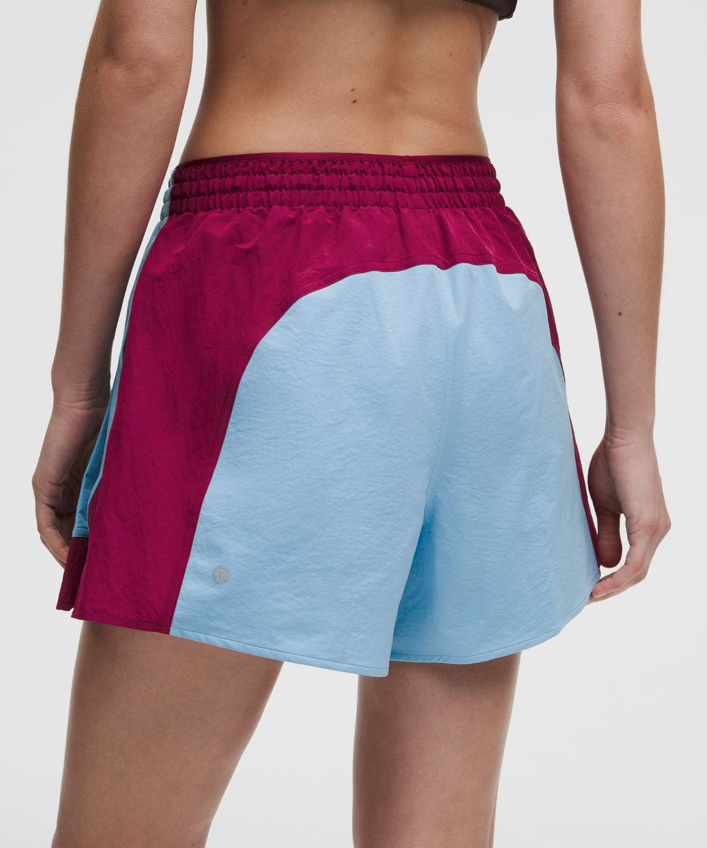 Tennis Track Short 4" Dreamy Blue/Raspberry Rave