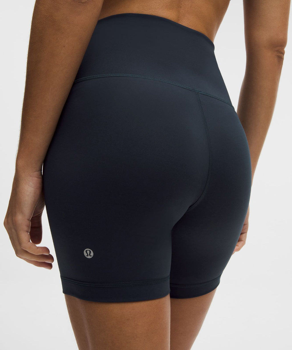 Wunder Train No Line High-Rise Short 6" True Navy