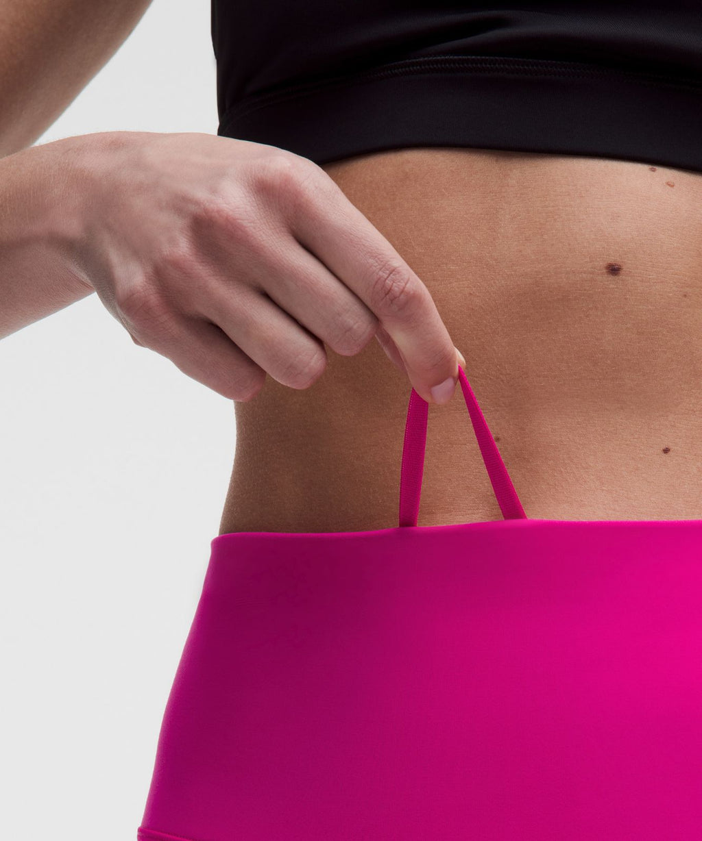 Wunder Train No Line High-Rise Short 6" Pink Flare