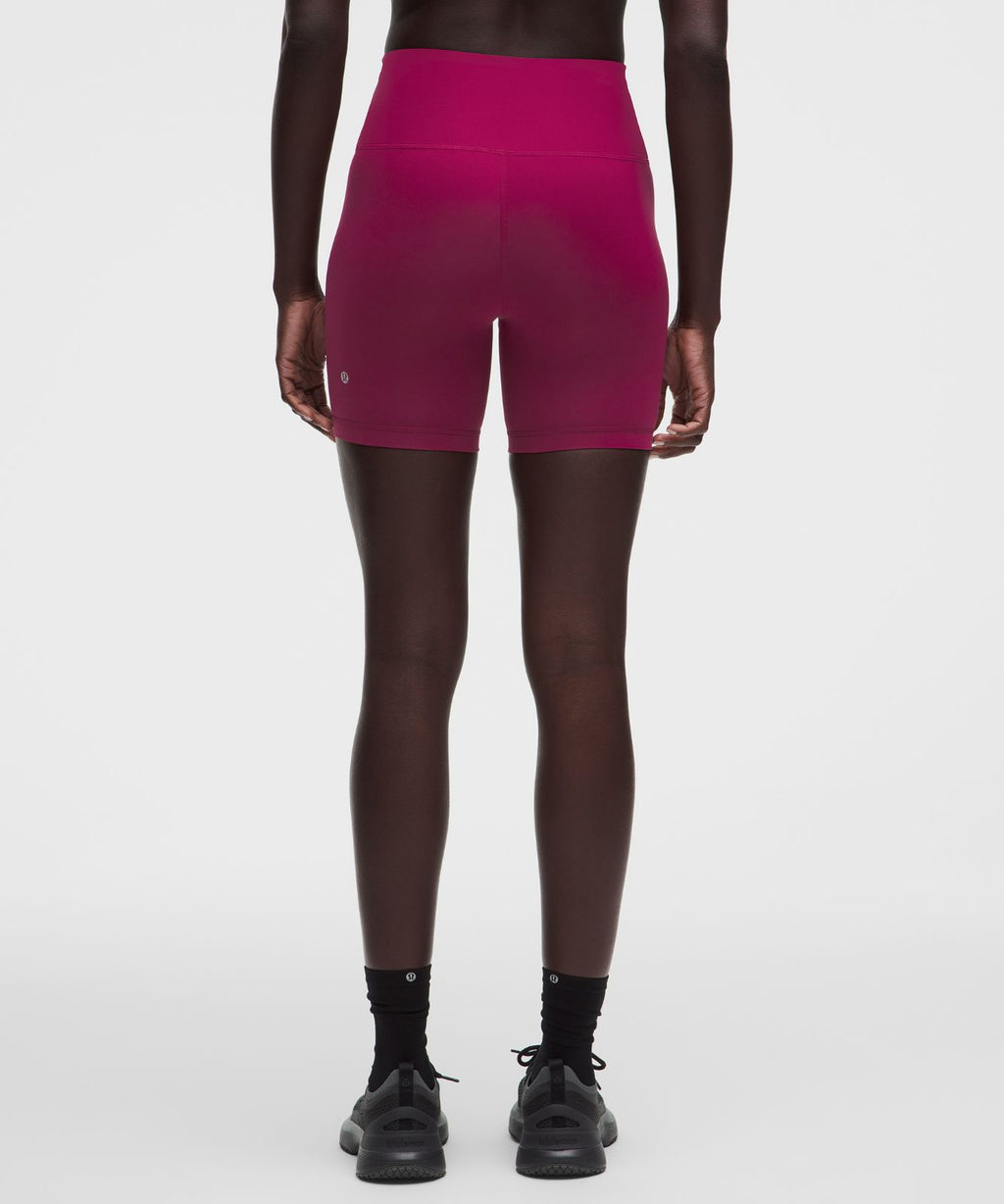 Wunder Train No Line High-Rise Short 6" Raspberry Rave