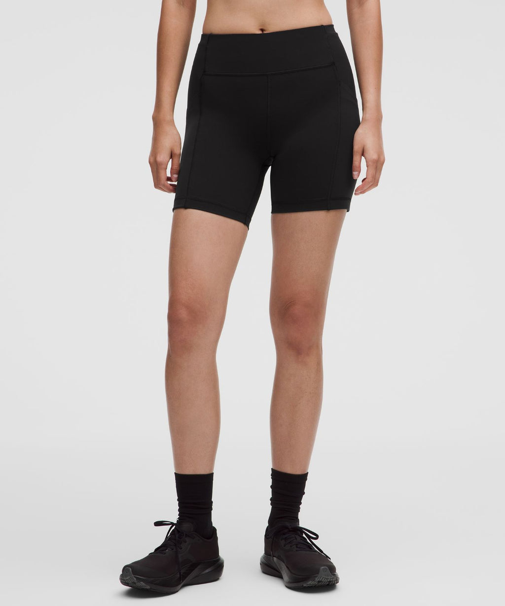 Swift Speed High-Rise Short 6" Black
