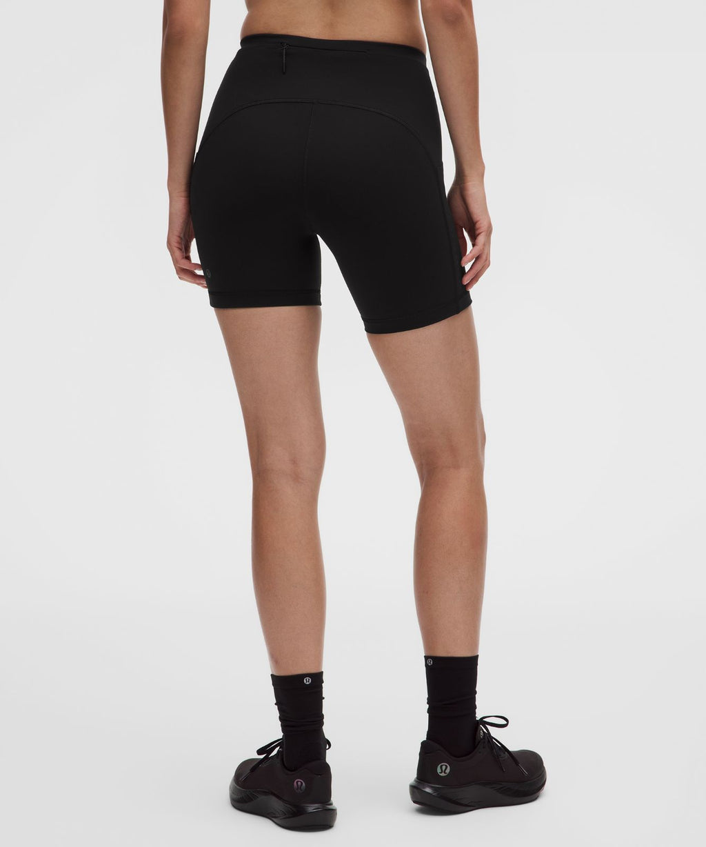 Swift Speed High-Rise Short 6" Black