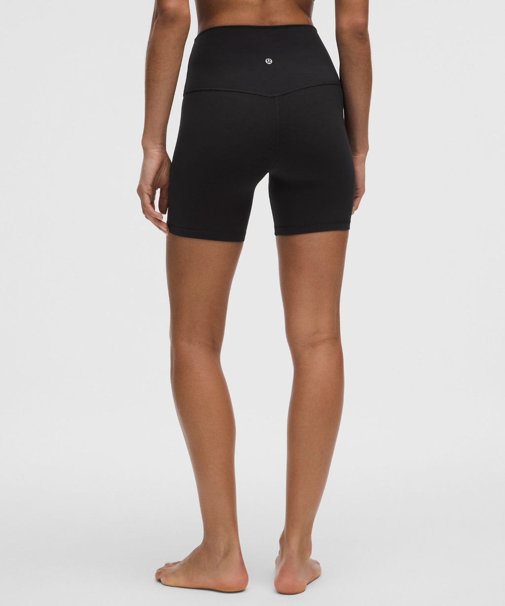 lululemon Align No Line™ High-Rise Short 6" Black