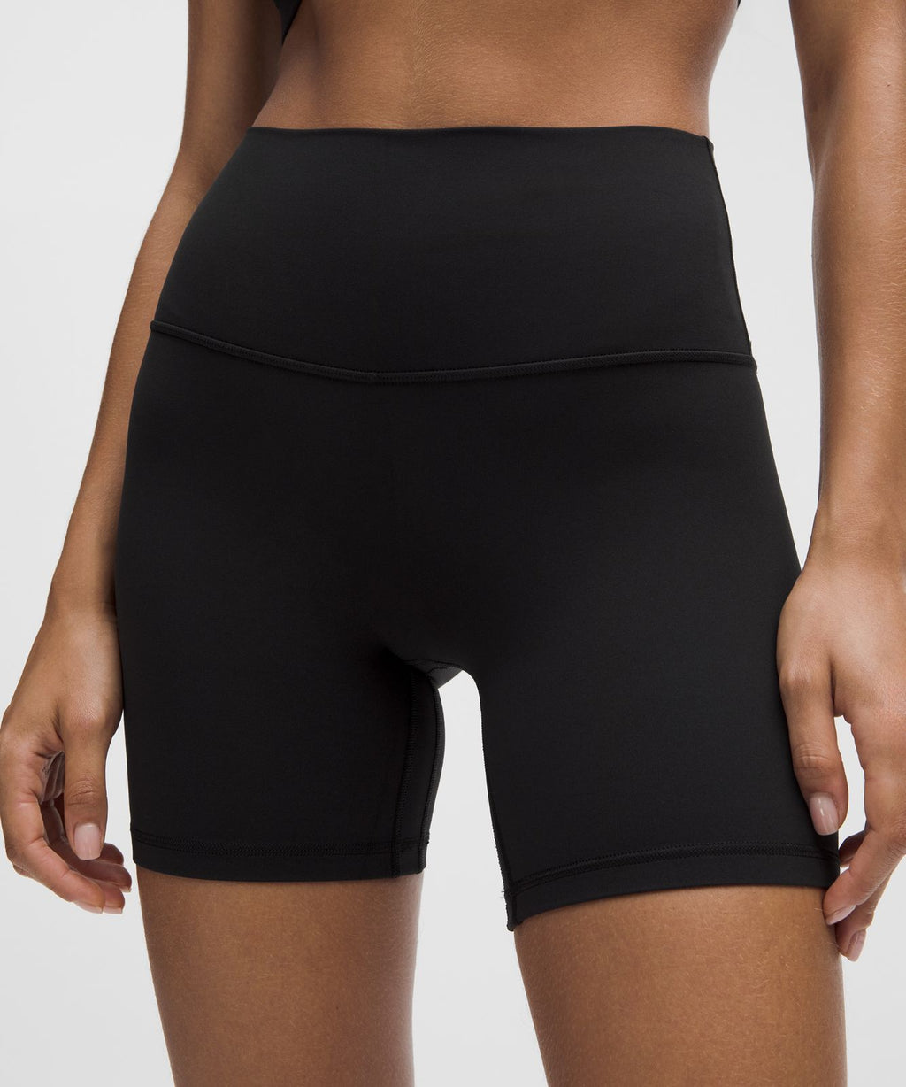lululemon Align No Line™ High-Rise Short 6" Black