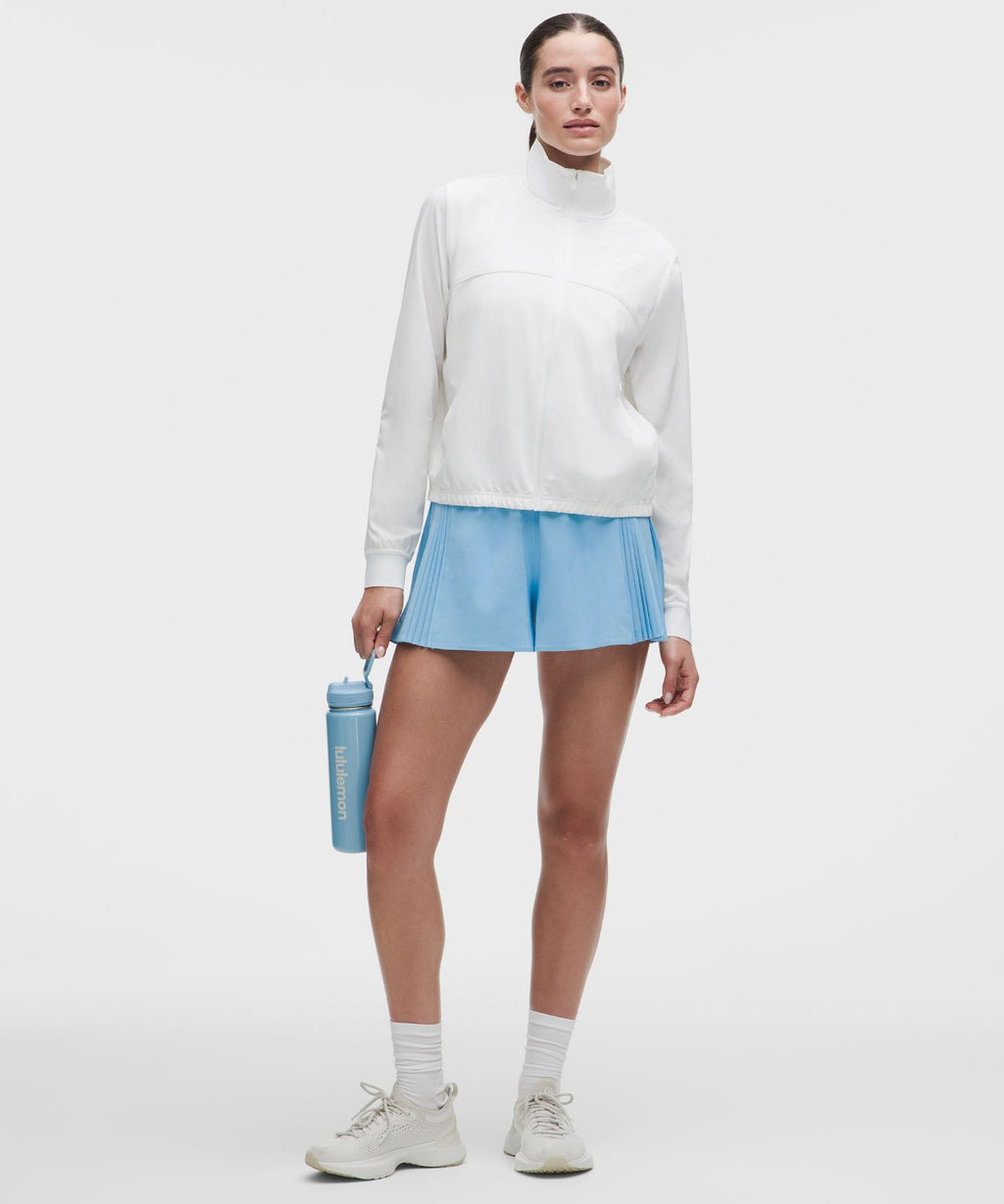 Side-Pleat Tennis Short 2.5" Dreamy Blue