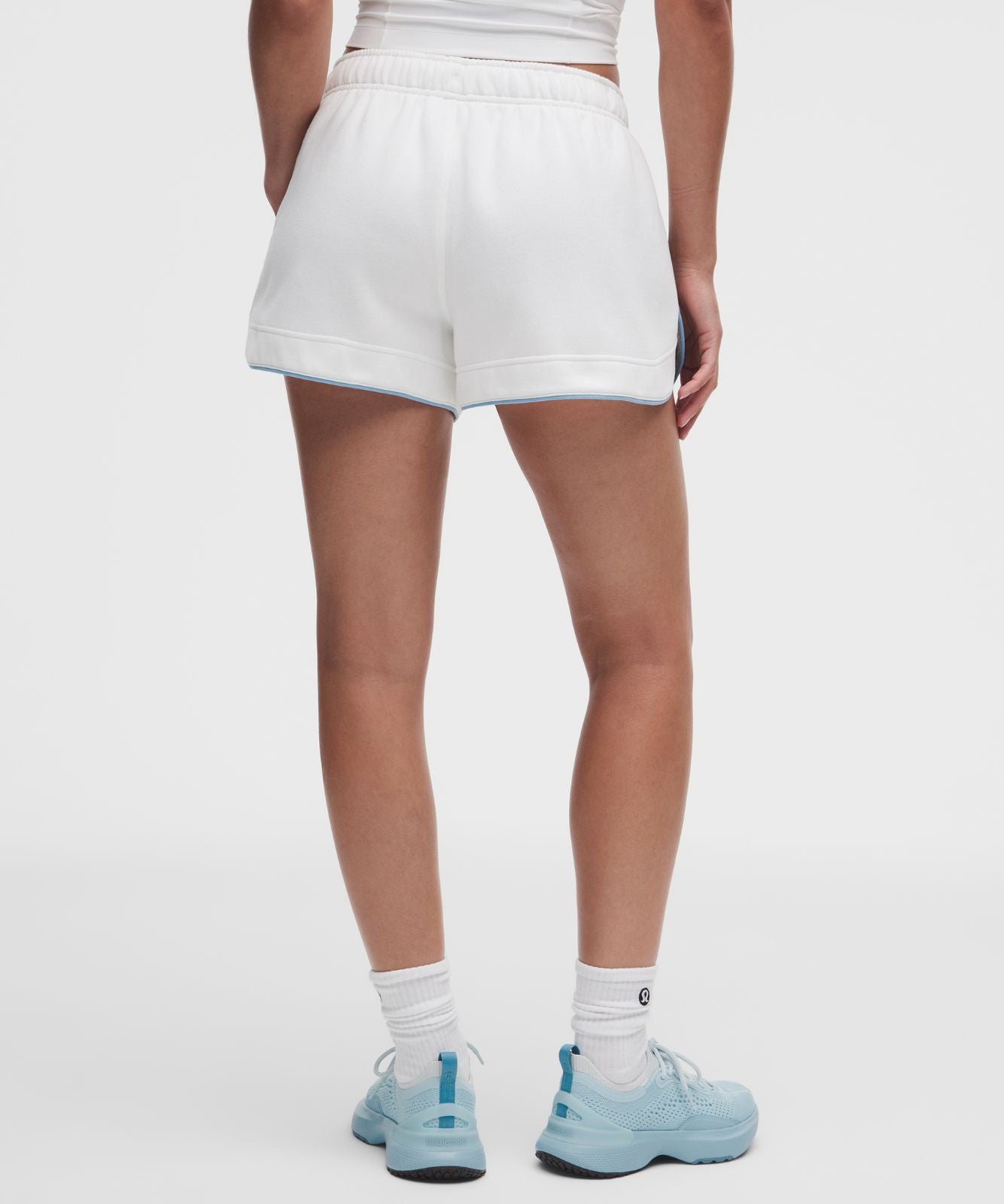 Scuba Mid-Rise Dolphin Short 3" *Colourblock Heathered Core Medium Grey/White/Dreamy Blue