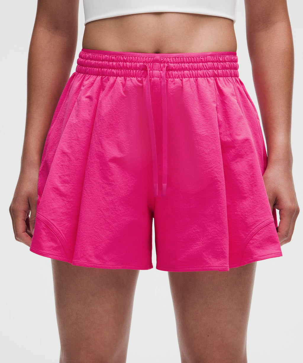 Tennis Track Short 4" Flamingo Fun Tone