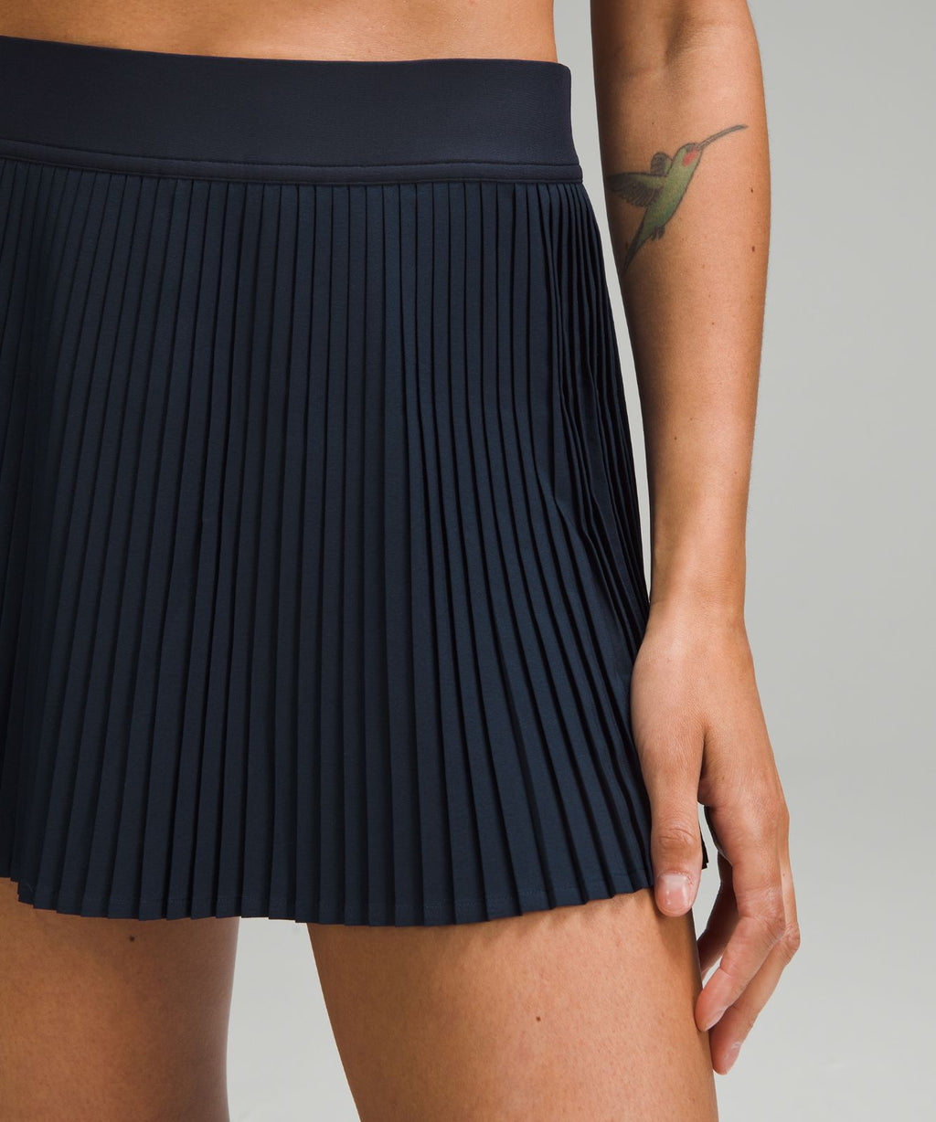 RePleat High-Rise Tennis Skirt True Navy