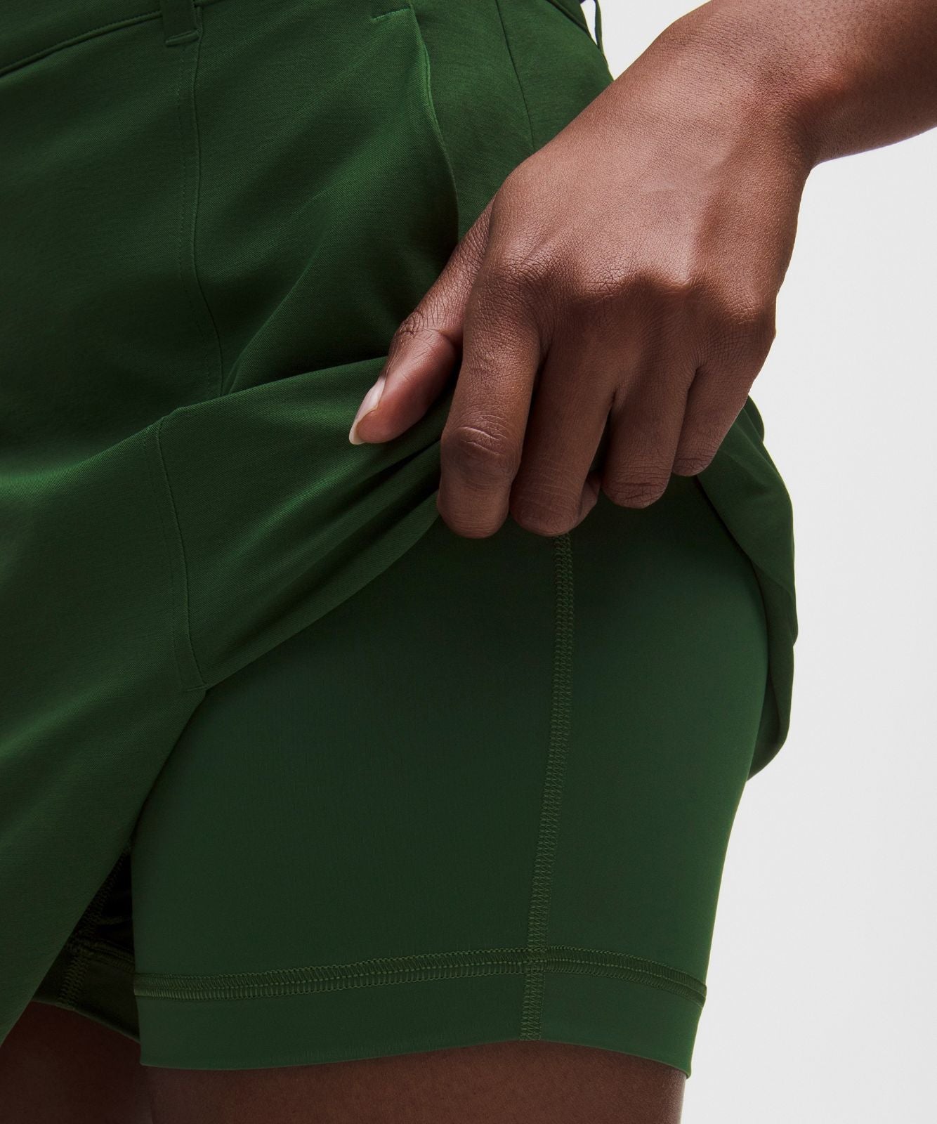 Stretch Twill Front Pleat Golf Skirt *Embroidered Logo Ivy Grove