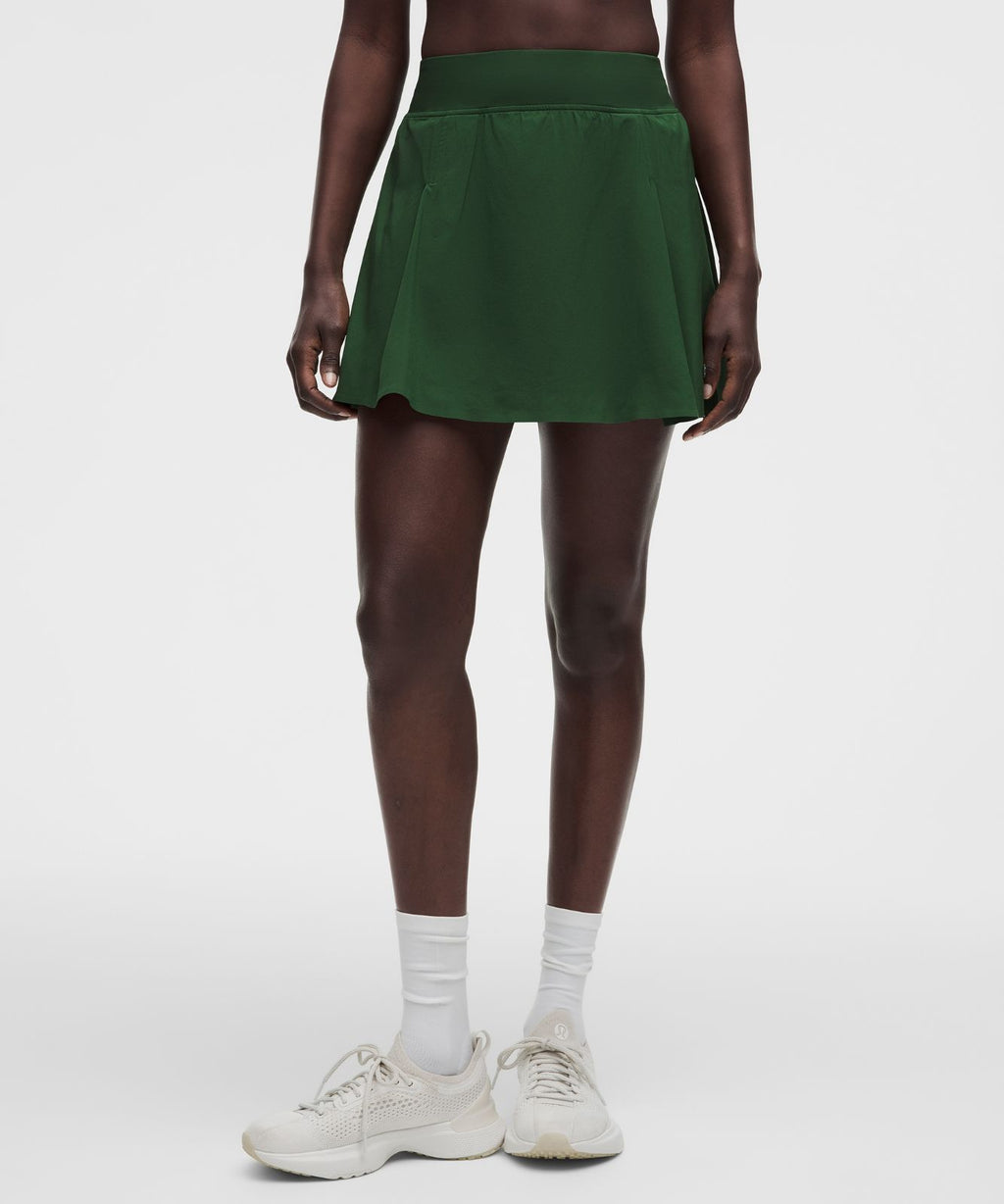 A-Line Side-Pleat Tennis Skirt Ivy Grove