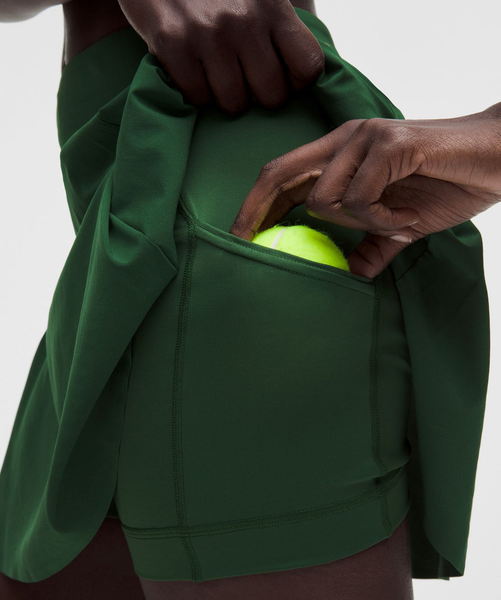 A-Line Side-Pleat Tennis Skirt Ivy Grove