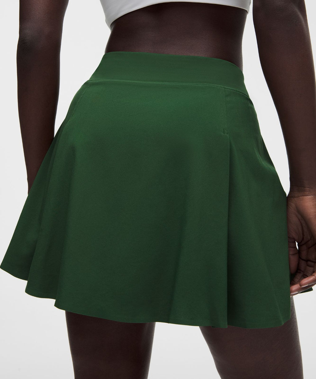 A-Line Side-Pleat Tennis Skirt Ivy Grove