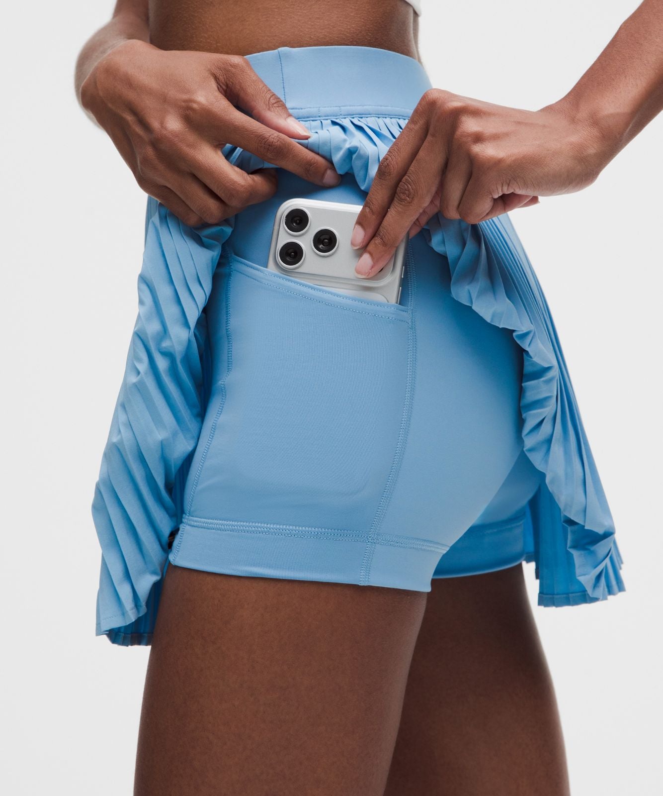 RePleat High-Rise Tennis Skirt Dreamy Blue