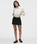 Daydrift Low-Rise Mini Skirt Black