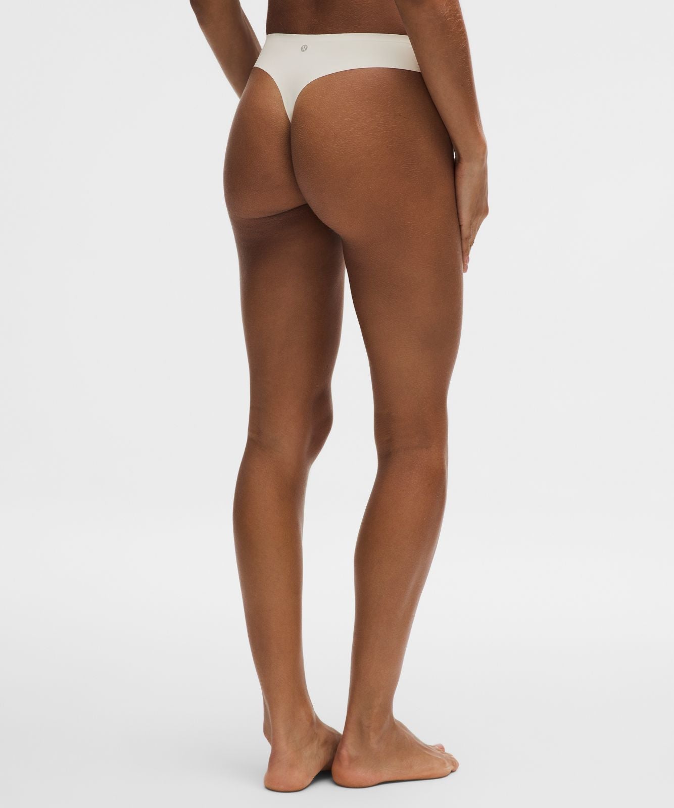 InvisiWear Mid-Rise Thong Underwear *3 Pack Black/Light Ivory/Pink Pearl
