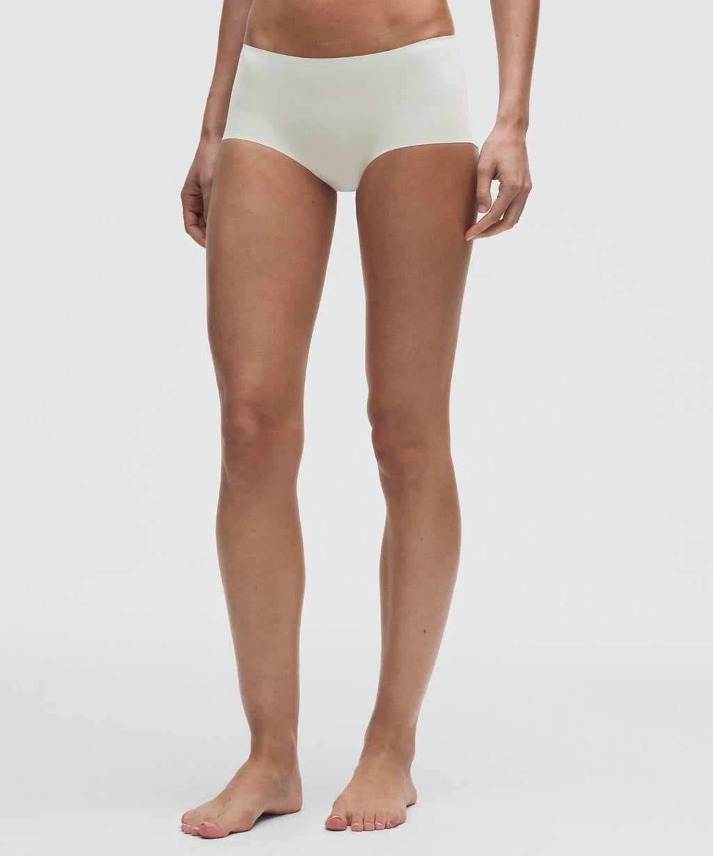 InvisiWear Mid-Rise Boyshort Underwear *3 Pack Light Ivory/Lilac Play/Meadow Haze