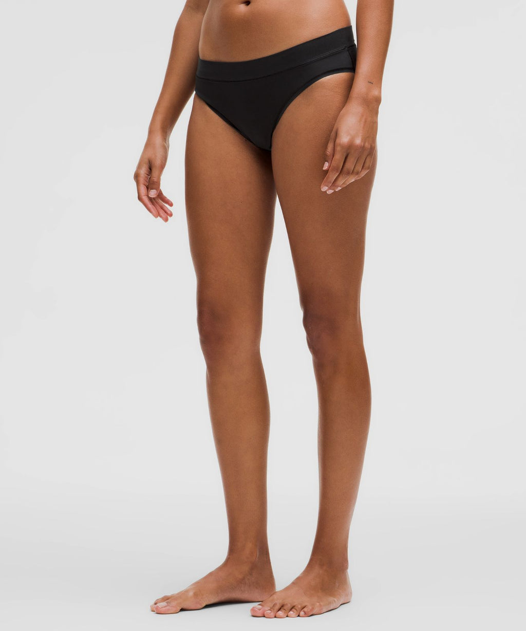UnderEase Mid-Rise Bikini Underwear *3 Pack Black/Twilight Rose/Misty Shell