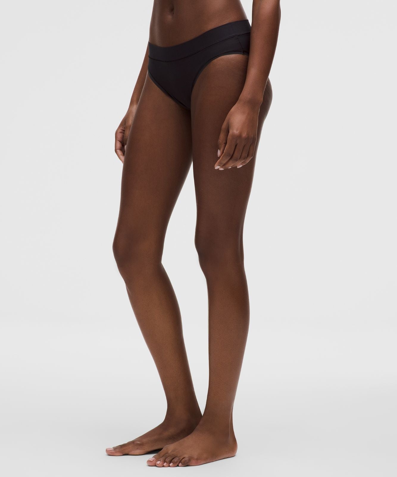 UnderEase Mid-Rise Bikini Underwear *3 Pack Black/Light Ivory/Blush Quartz