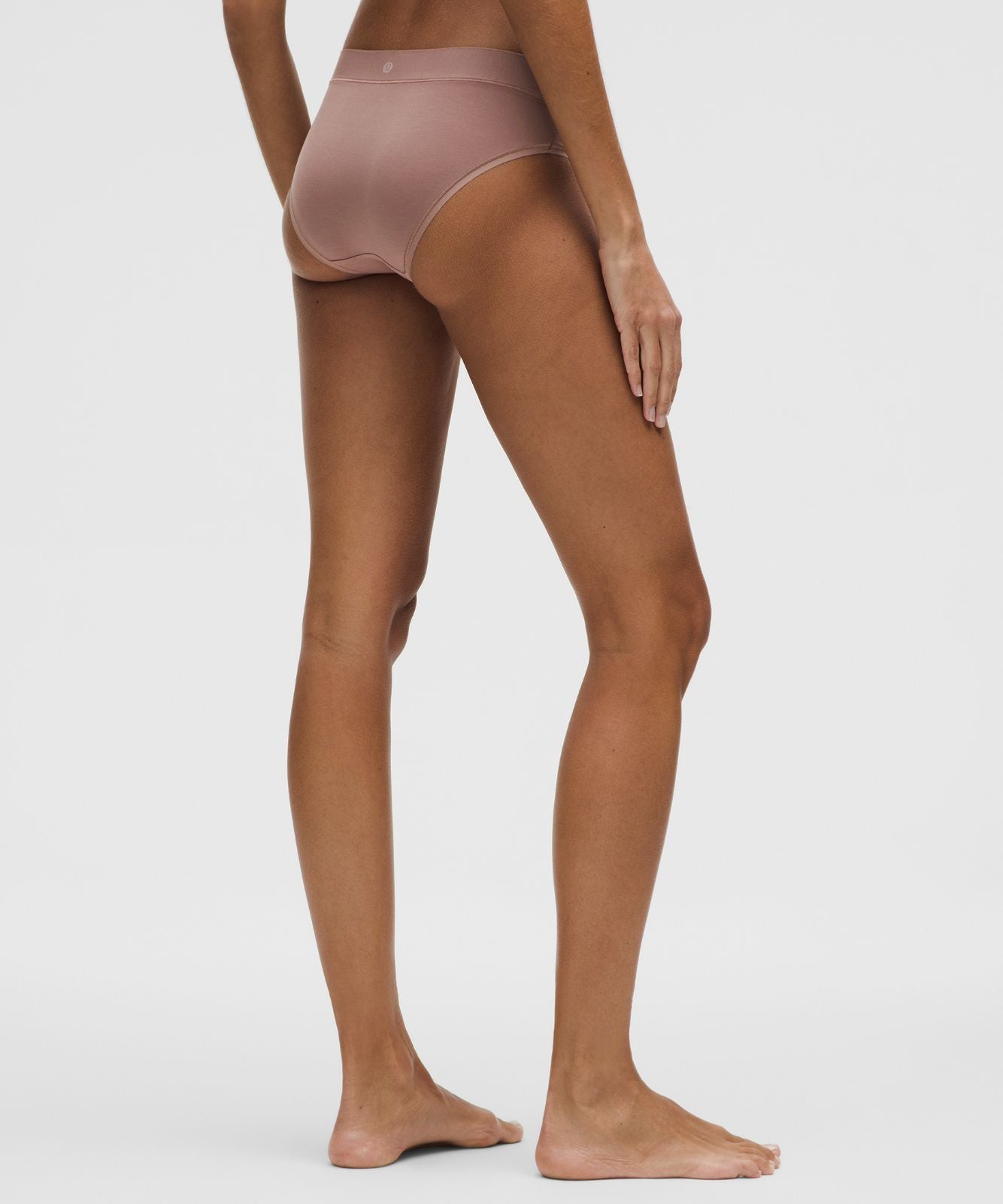 UnderEase Mid-Rise Bikini Underwear *5 Pack Black/Twilight Rose/Pink Clay/Misty Shell/Sandcastle