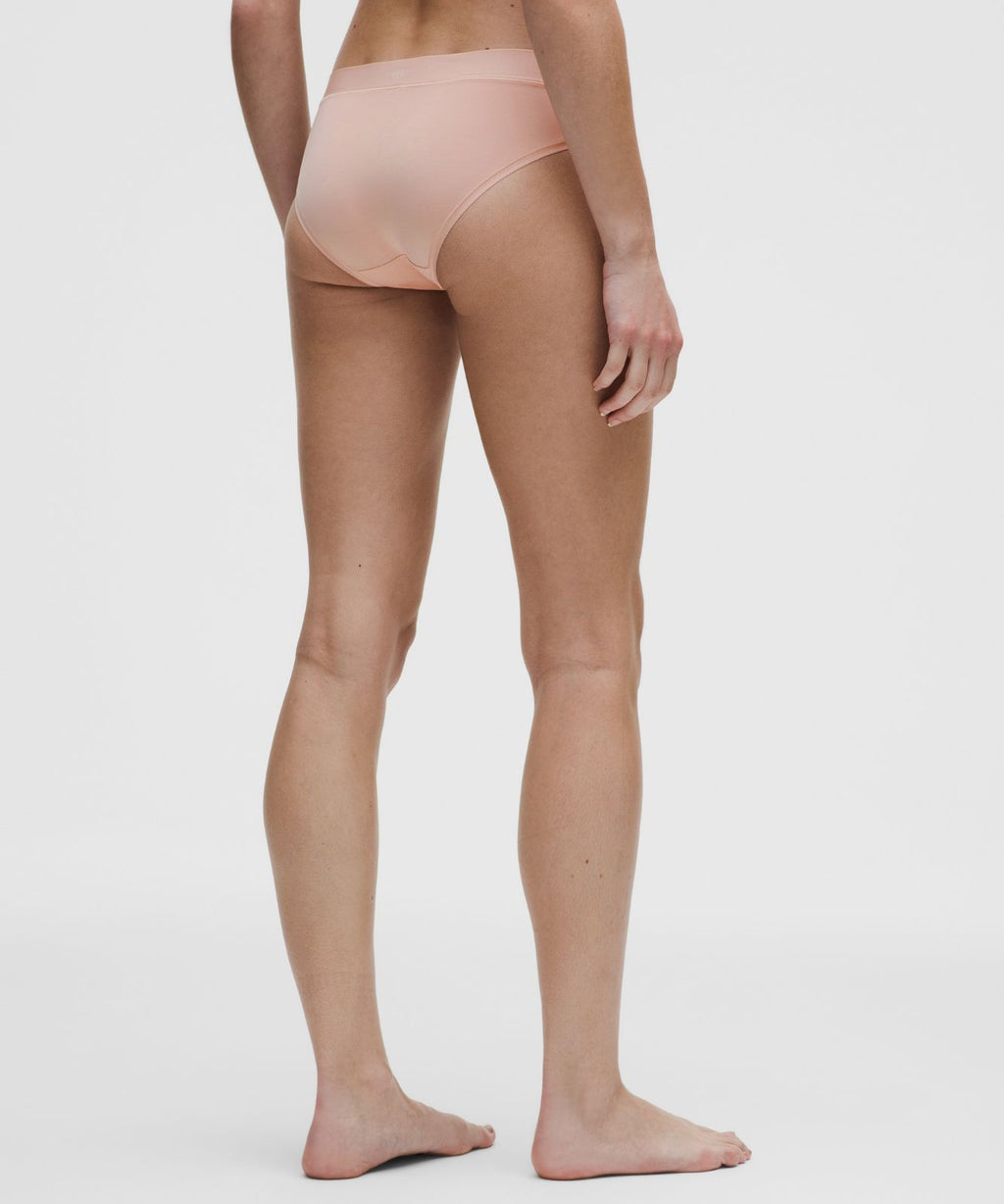 UnderEase Mid-Rise Bikini Underwear *5 Pack Black/Twilight Rose/Misty Shell/Sandcastle/Dusty Clay
