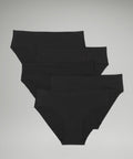 InvisiWear Mid-Rise Bikini Underwear *5 Pack Black