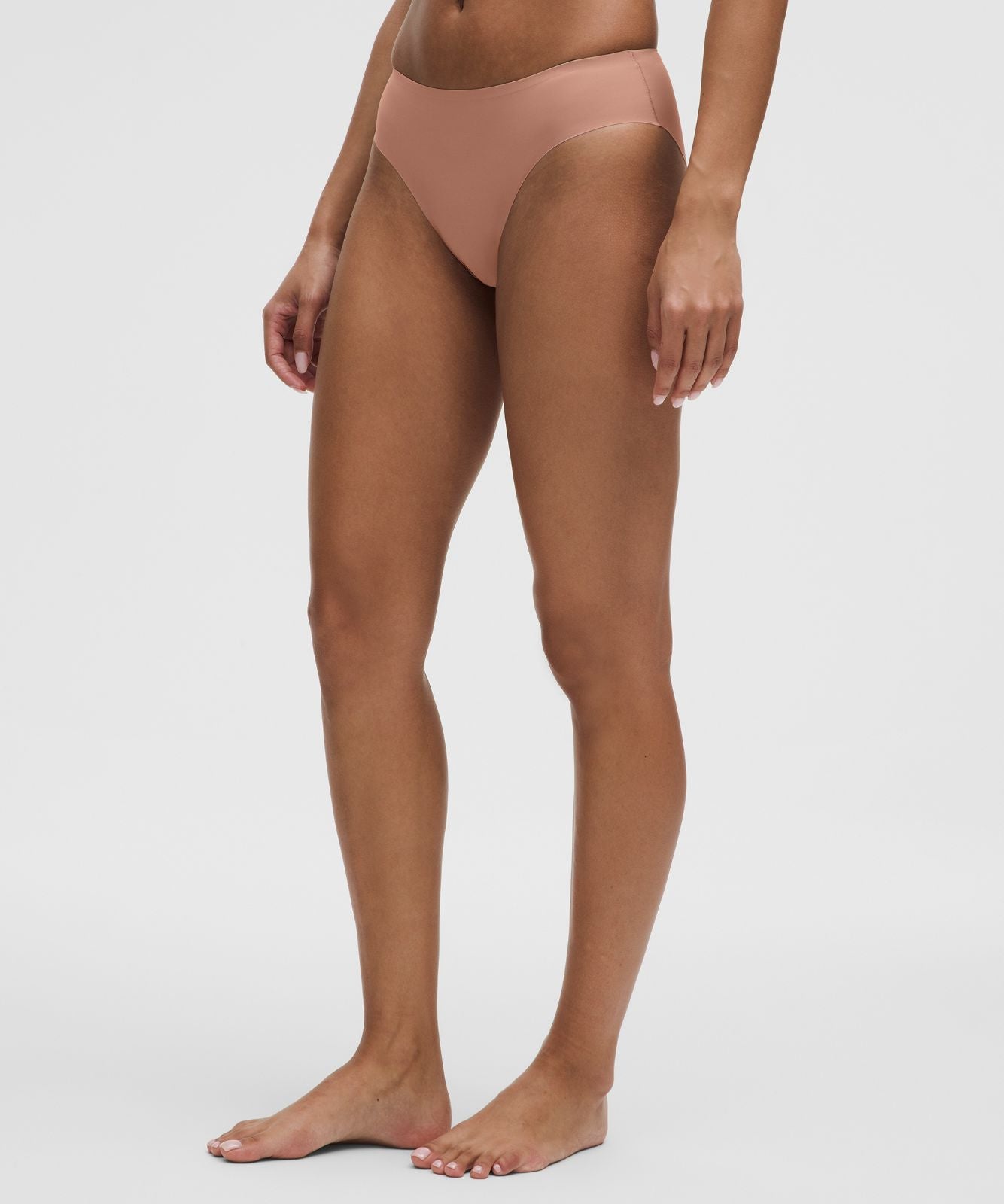 InvisiWear Mid-Rise Bikini Underwear *5 Pack Black/Twilight Rose/Pink Clay/Misty Shell/Sandcastle
