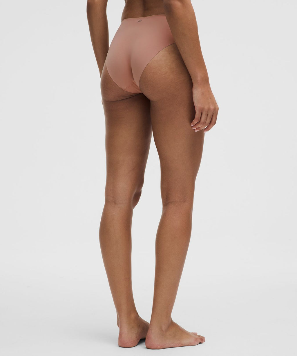 InvisiWear Mid-Rise Bikini Underwear *5 Pack Black/Twilight Rose/Pink Clay/Misty Shell/Sandcastle