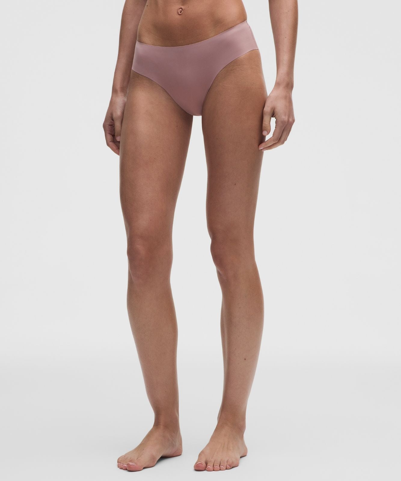 InvisiWear Mid-Rise Bikini Underwear *5 Pack Black/Twilight Rose/Pink Clay/Sandcastle/Misty Shell