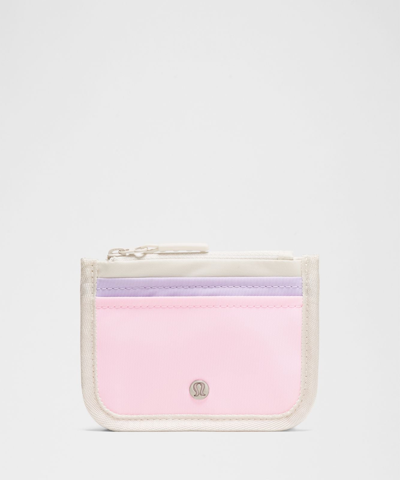 True Identity Card Case Light Ivory/Lavender Frost/Pink Organza