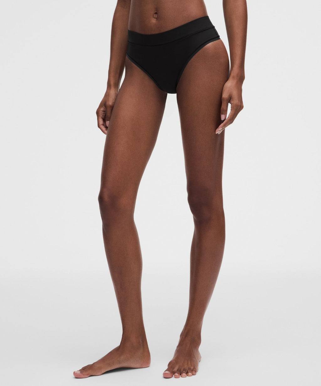 UnderEase High-Rise Thong Underwear *3 Pack Black