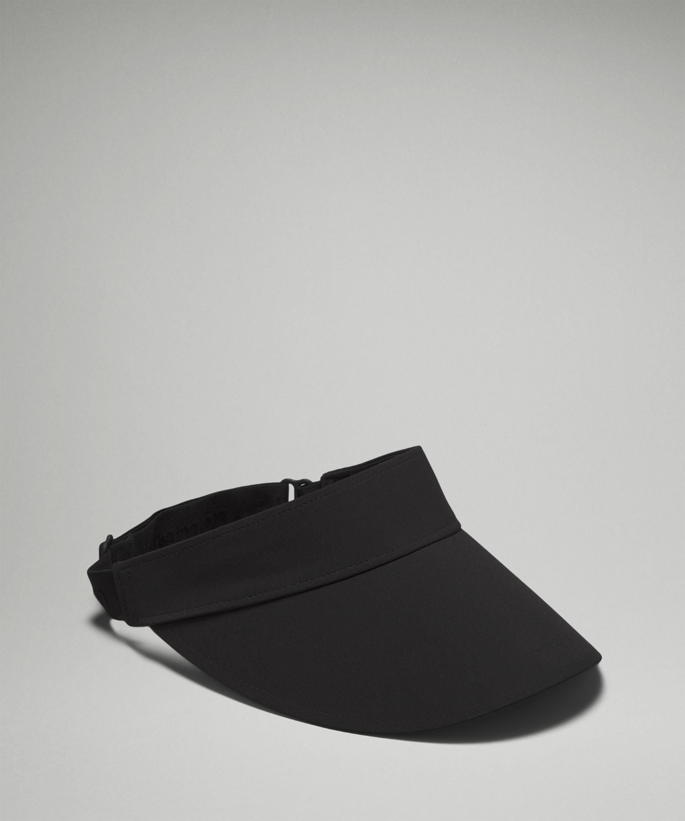 Women's Fast Paced Wide Band Running Visor Black