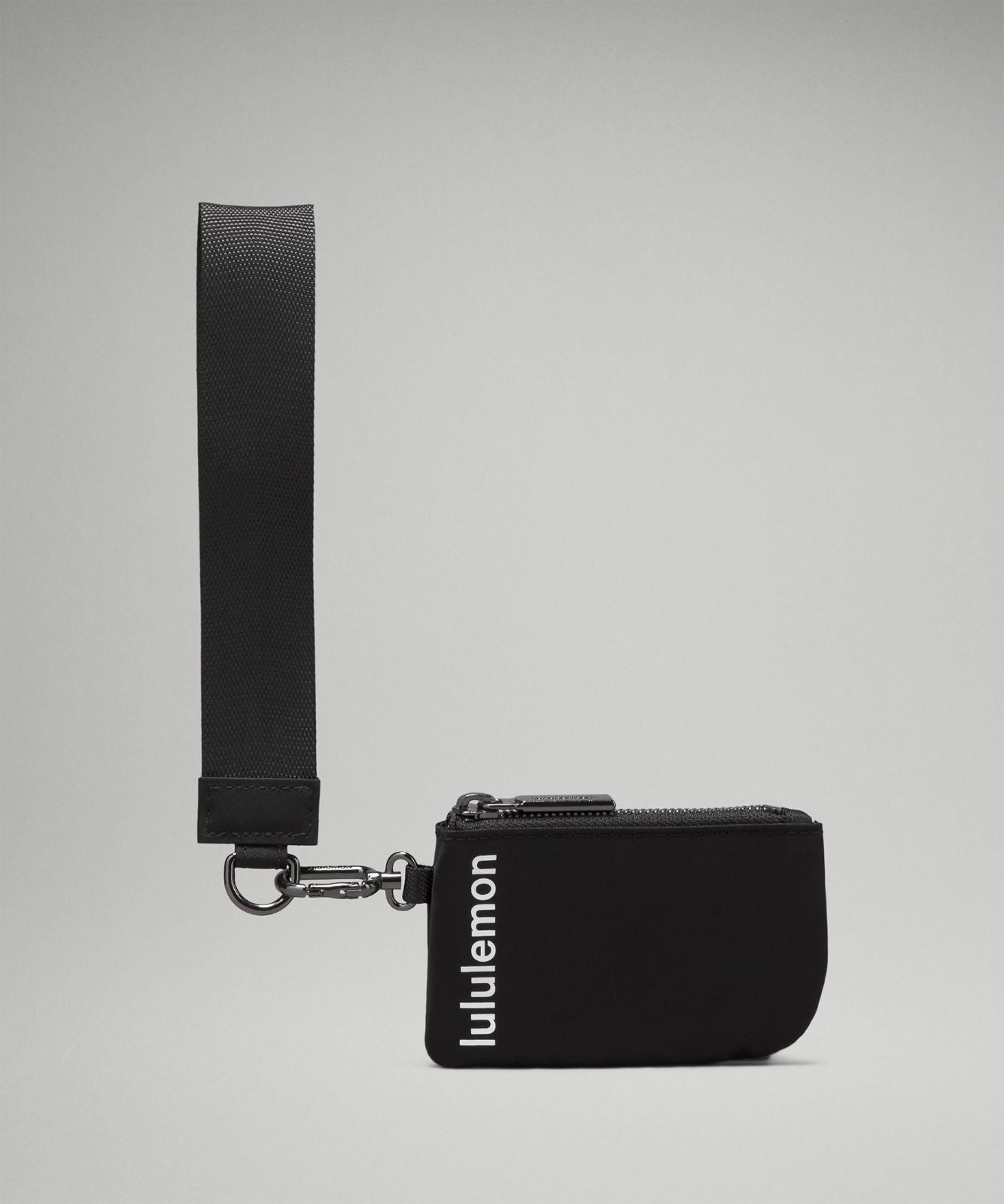 Dual Pouch Wristlet Black