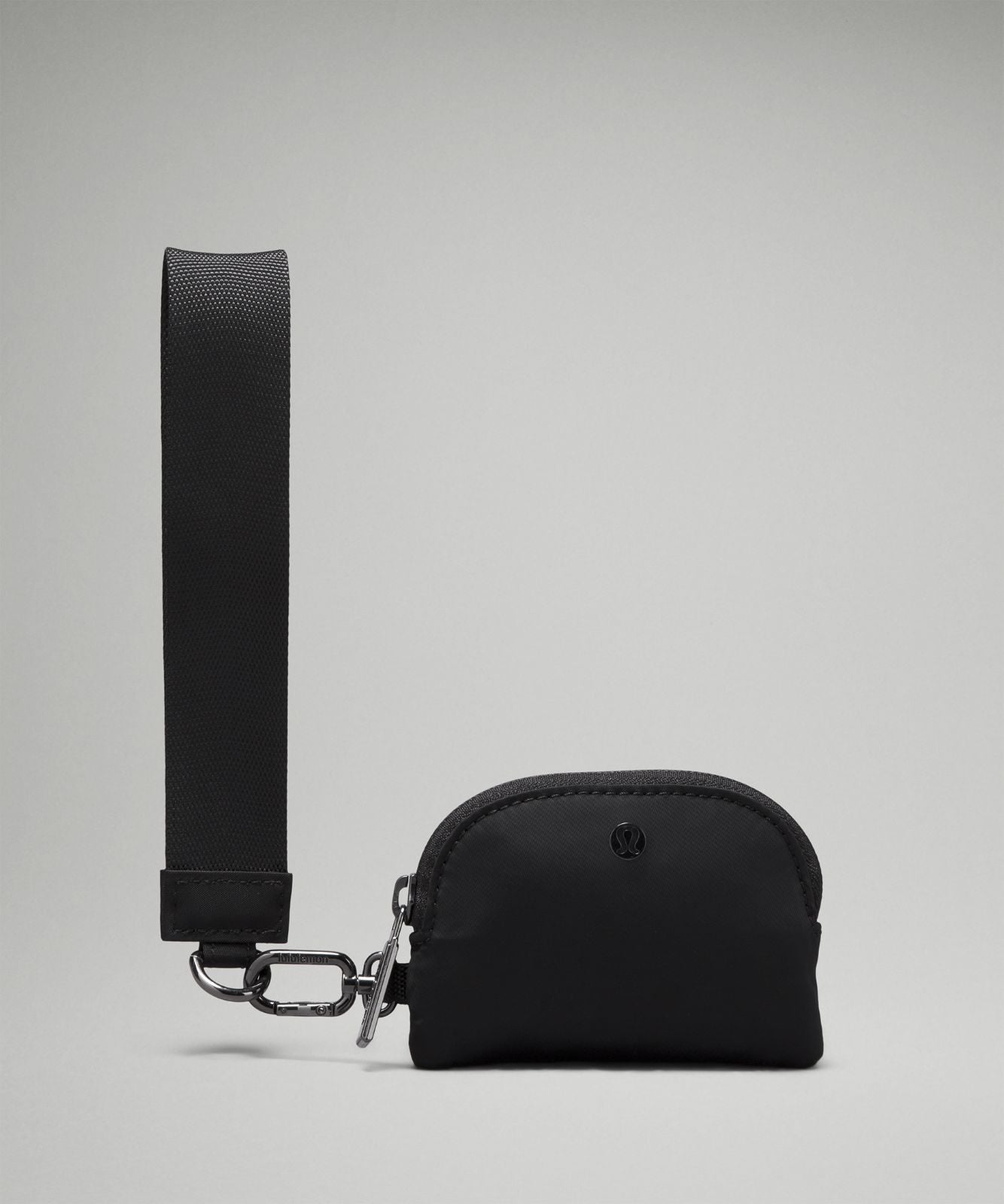 Dual Pouch Wristlet Black