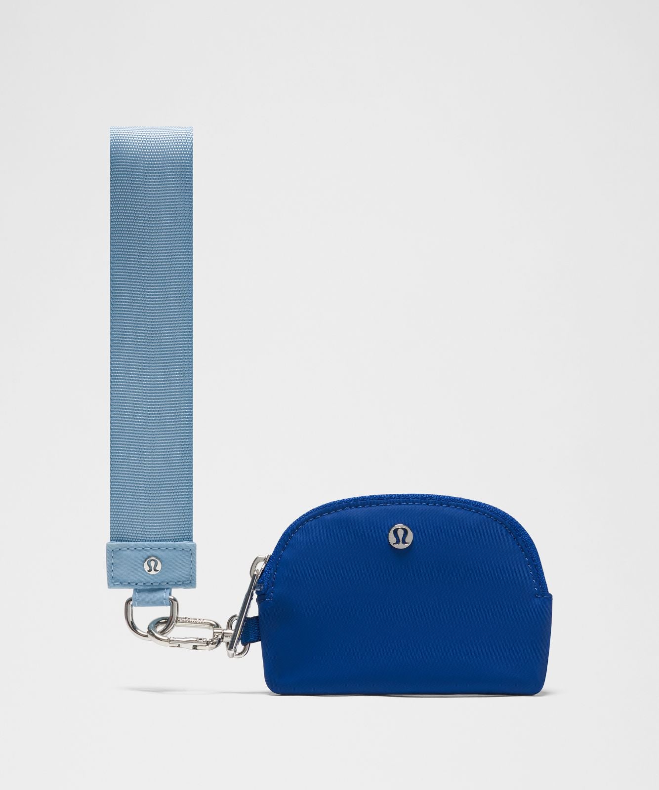 Dual Pouch Wristlet Dreamy Blue/Sapphire Sprint/Silver