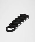 Knit Hair Ties *6 Pack Black