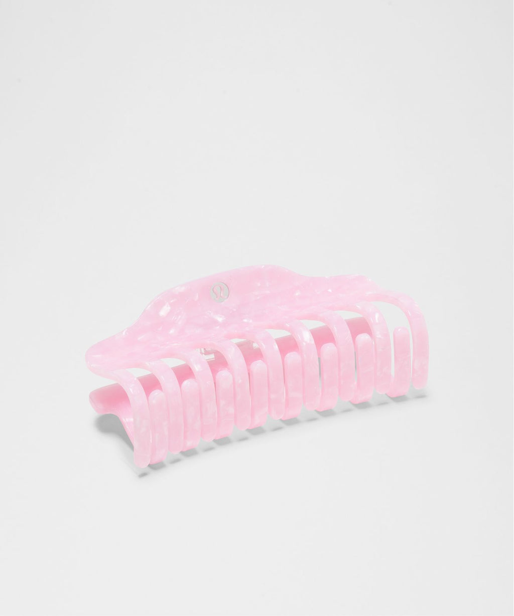 Jumbo Claw Clip Pink Parfait/Pink Peony