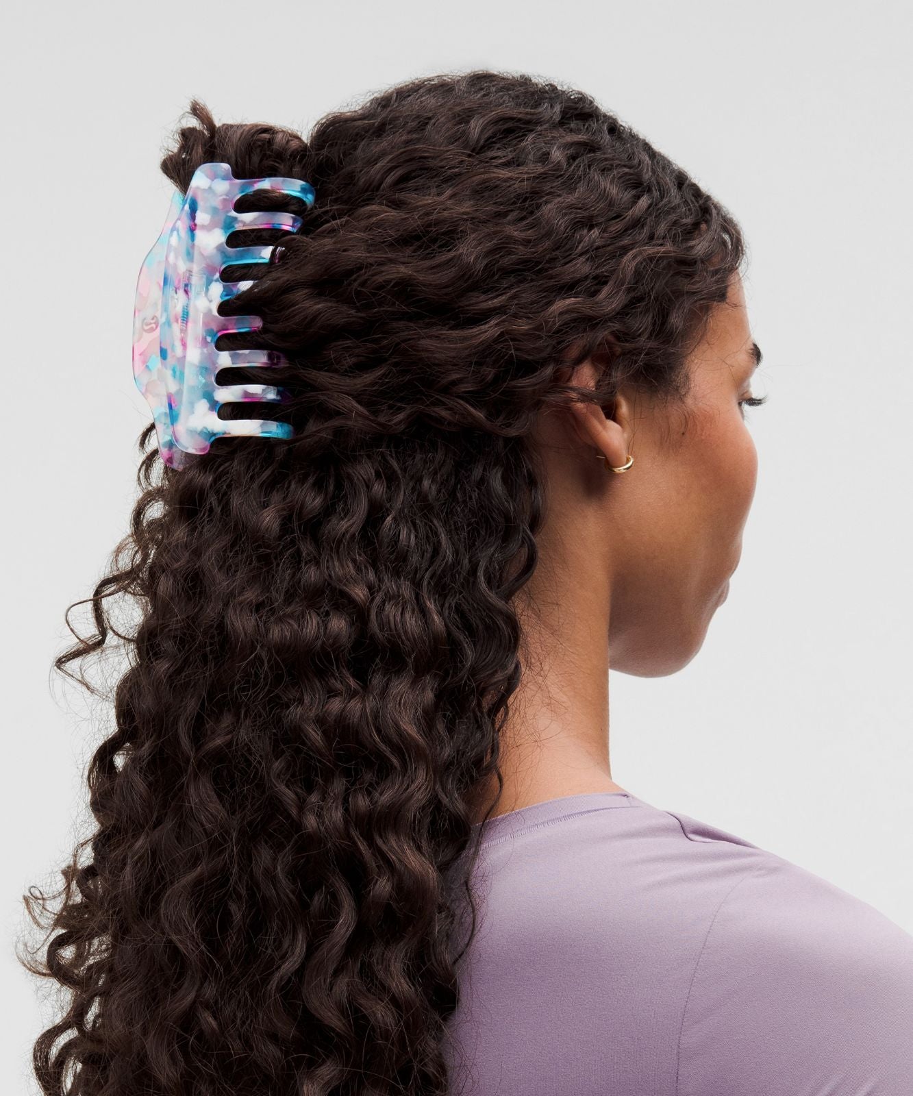 Jumbo Claw Clip Gusto Blue/Racer Pink