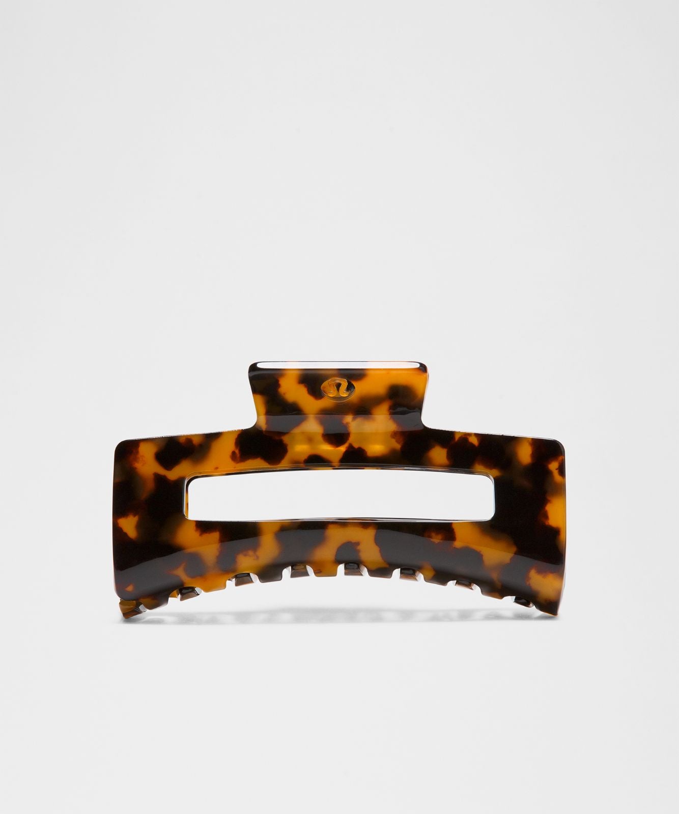 Extra Large Claw Hair Clip French Press/Burnt Caramel